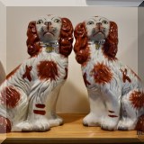 C10. Staffordshire spaniels.